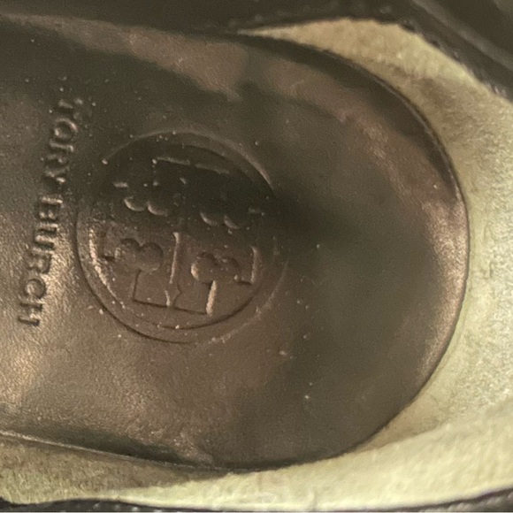 Tory Burch Sz 6 “Chrystie”Black Quilted Boots with Buckle Straps Great condition - Picture 15 of 16